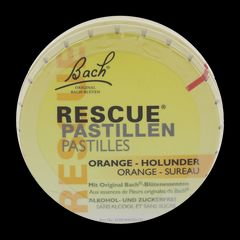 RESCUE® Pastillen Orange-Holunder - 50 Gramm