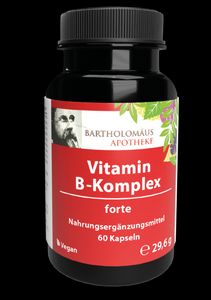 VIT B-KOMPLEX FORTE Bartholomäus Kps. - 60 Stück